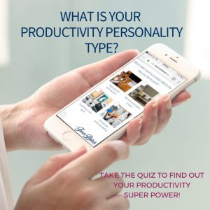 Productivity quiz